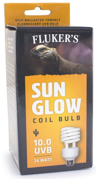 26 watt Flukers Sun Glow Desert Fluorescent 10.0 UVB Bulb