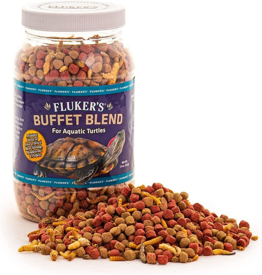 7.5 oz Flukers Buffet Blend for Aquatic Turtles