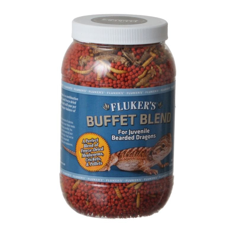 4.4 oz Flukers Buffet Blend for Juvenile Bearded Dragons