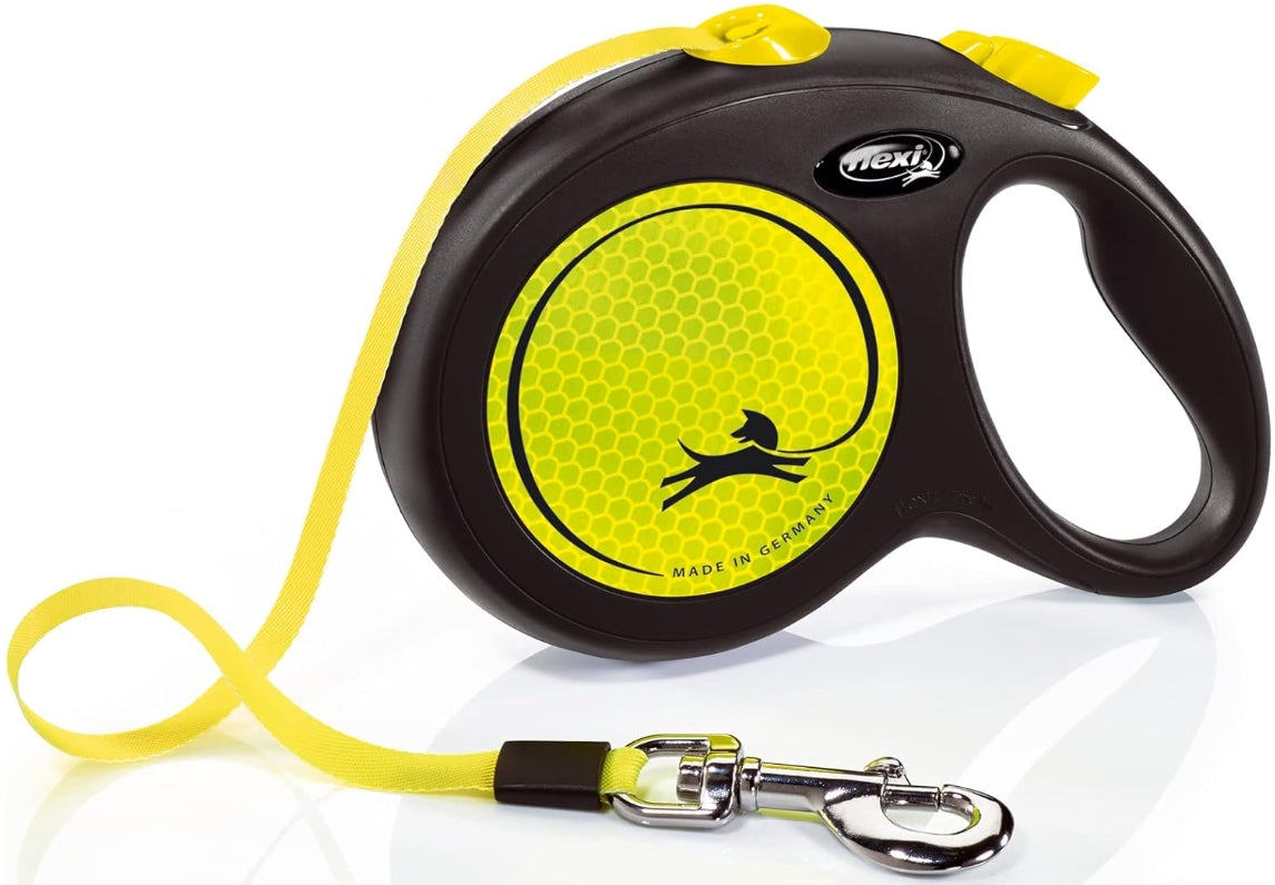 Large - 1 count Flexi New Neon Retractable Tape Leash