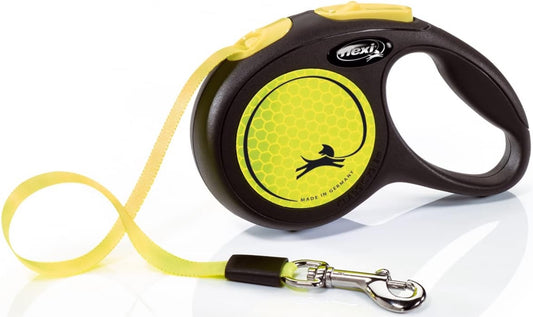 X-Small - 1 count Flexi New Neon Retractable Tape Leash