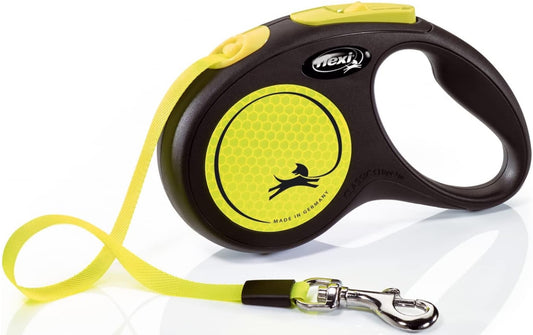 Small - 1 count Flexi New Neon Retractable Tape Leash