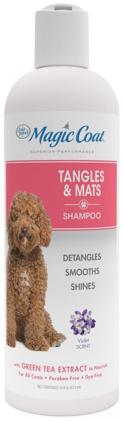 16 oz Four Paws Magic Coat Detangling Dog Shampoo