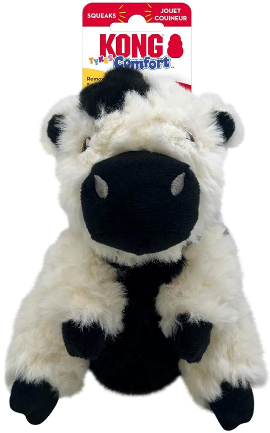 1 count KONG Comfort Tykes Cow Dog Toy Small