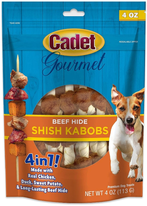 4 oz Cadet Gourmet Beef Hide Shish Kabobs