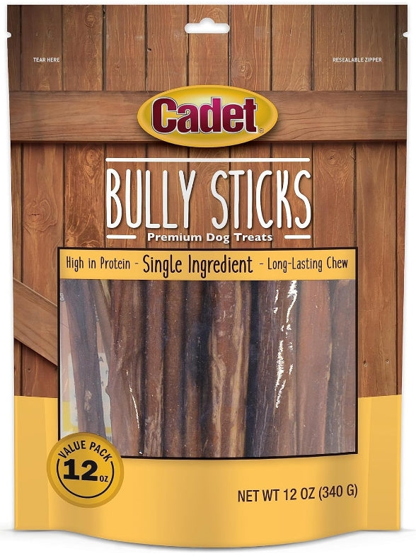 12 oz Cadet Single Ingredient Bully Sticks for Dogs Small