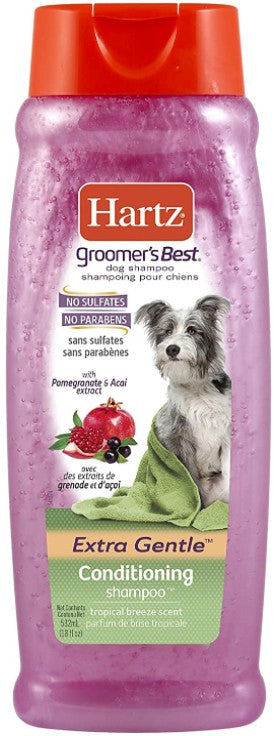 18 oz Hartz Groomer's Best Conditioning Shampoo for Dogs