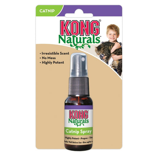 1 oz KONG Naturals Catnip Spray for Cats