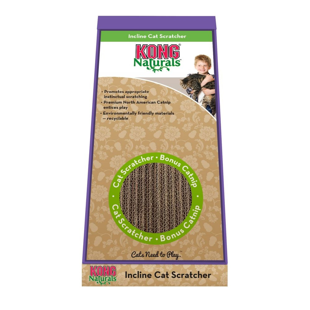 1 count KONG Naturals Incline Cat Scratcher