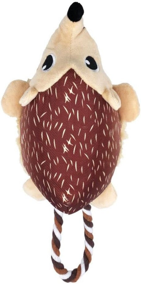 Small - 1 count KONG Cozie Tuggz Hedgehog Dog Toy