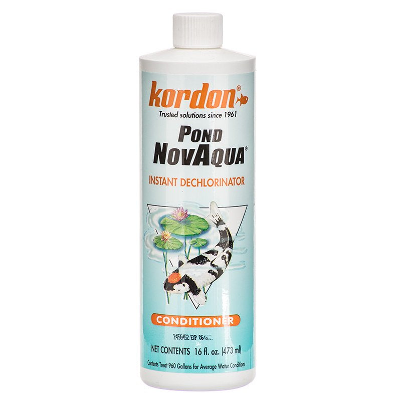 16 oz Kordon Pond NovAqua Instant Dechlorinator Water Conditioner