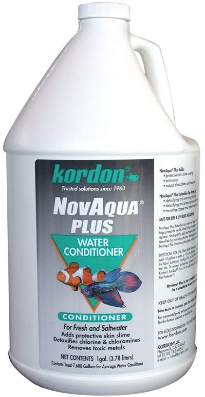 1 gallon Kordon NovAqua Plus Water Conditioner