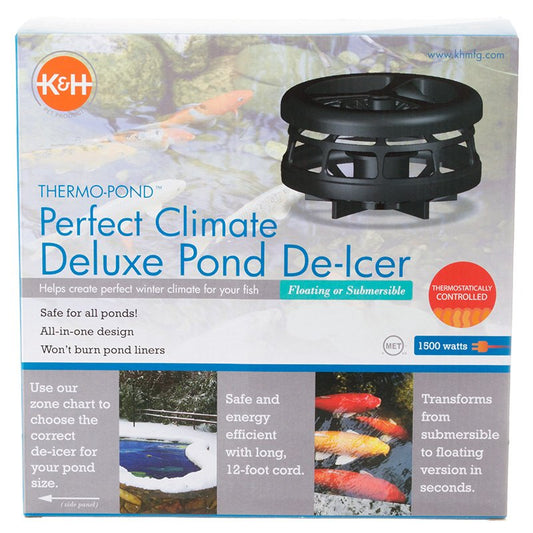 1500 watt K&H Pet Thermo-Pond Perfect Climate Deluxe Pond De-Icer