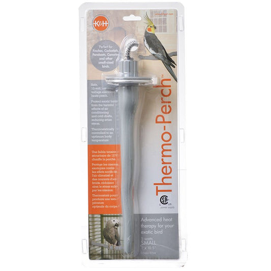 Small - 1 count K&H Pet Thermo Perch for Birds