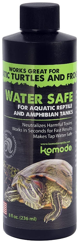 8 oz Komodo Water Safe Conditioner for Aquatic Reptiles and Amphibians