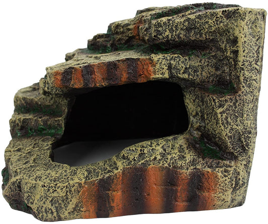 Large - 1 count Komodo Resin Hideaway Corner Hut