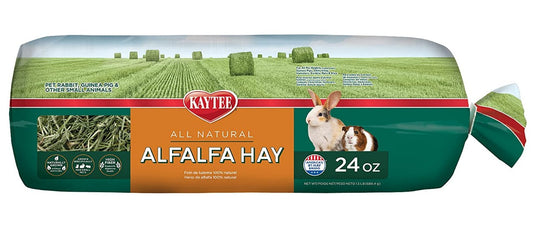 24 oz Kaytee All Natural Alfalfa Hay for Rabbits, Guinea Pigs and Small Animals