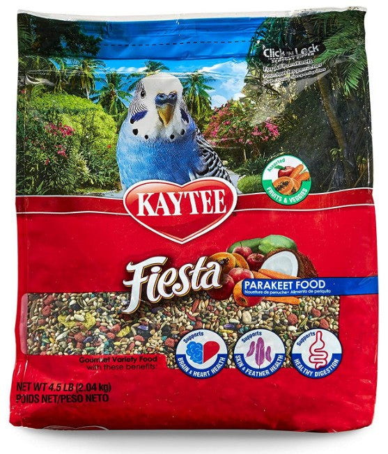 2 lb Kaytee Fiesta Parakeet Gourmet Variety Diet