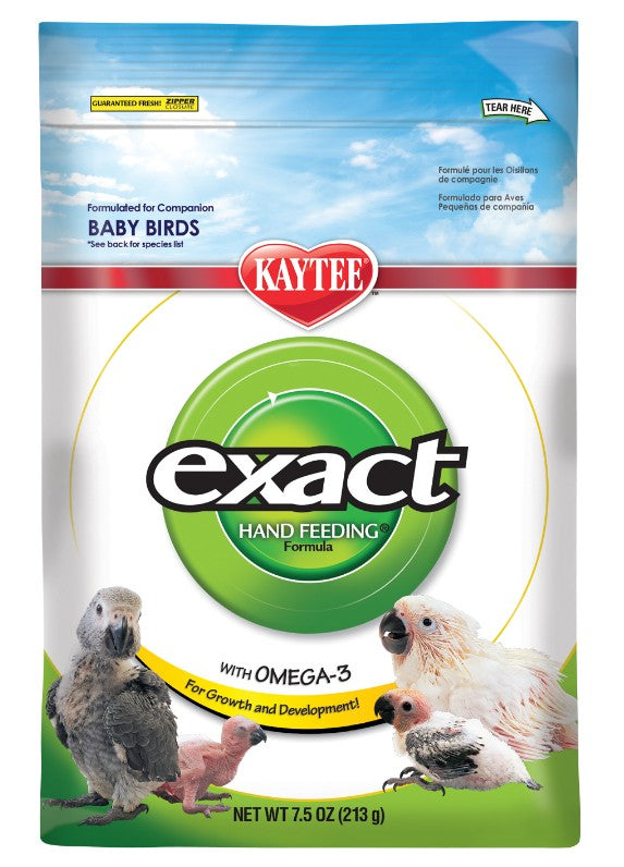 7.5 oz Kaytee Exact Hand Feeding Formula for All Baby Birds