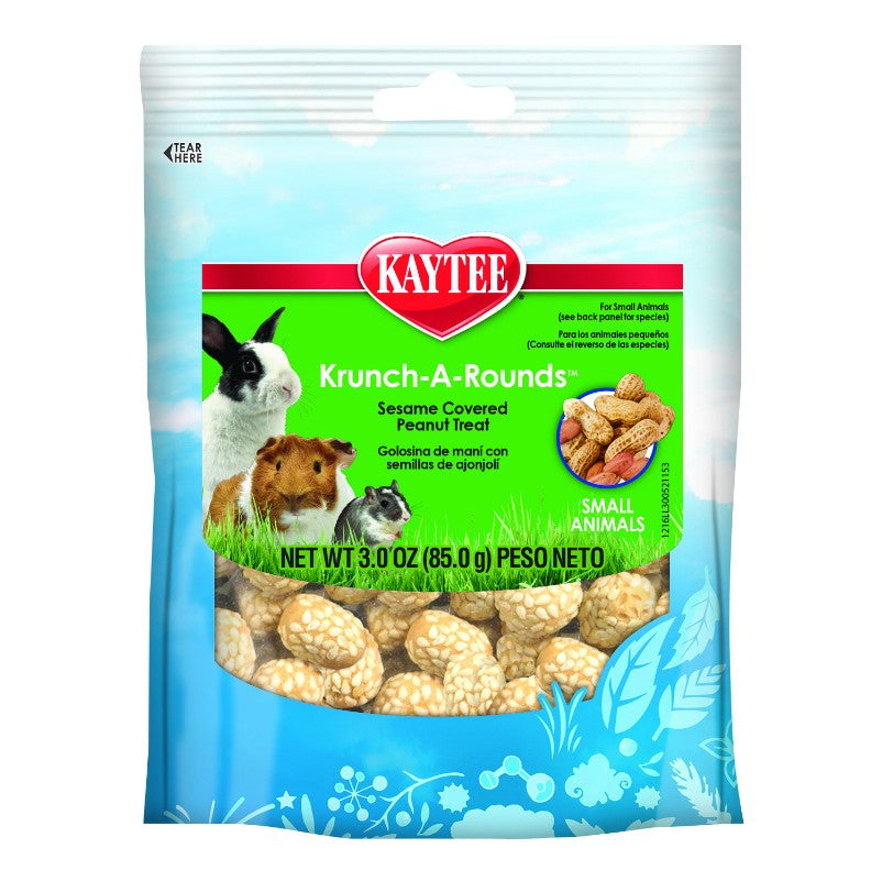 3 oz Kaytee Fiesta Krunch-A-Rounds Treat for Small Animals