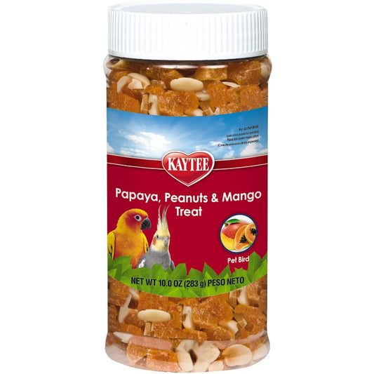 10 oz Kaytee Fiesta Papaya, Peanuts and Mango Treat for Pet Birds