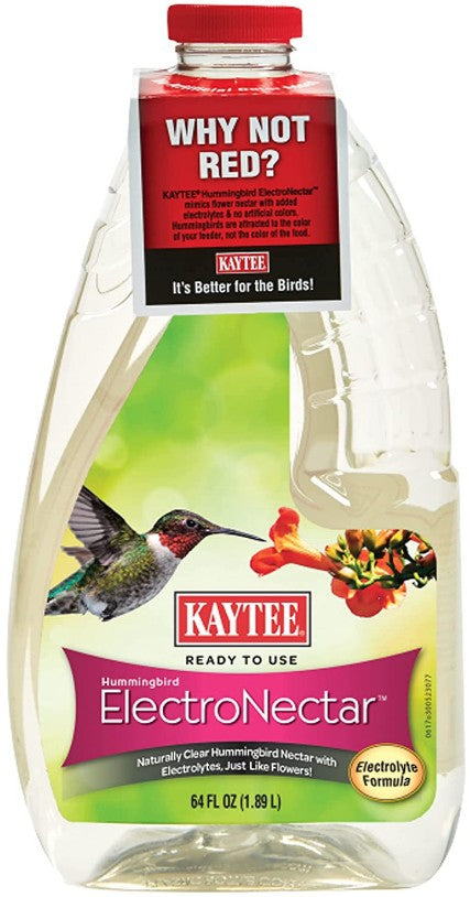 64 oz Kaytee ElectroNectar Hummingbird Nectar