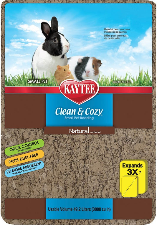 49.2 liter Kaytee Clean and Cozy Small Pet Bedding Natural Material