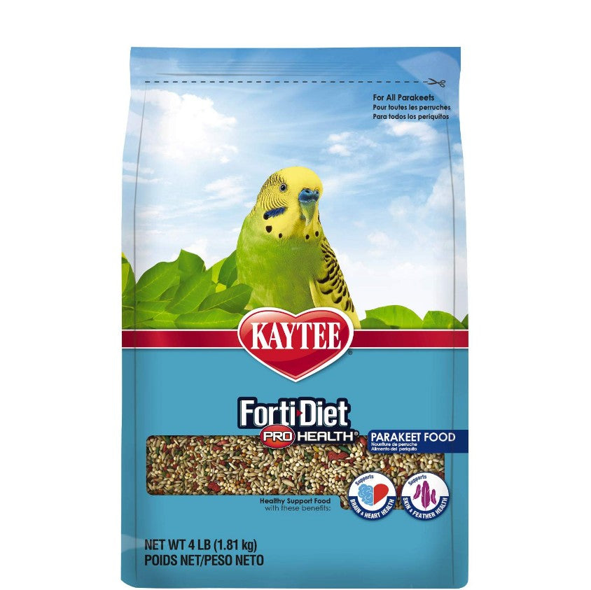 4 lb Kaytee Forti Diet Pro Health Healthy Support Diet Parakeet