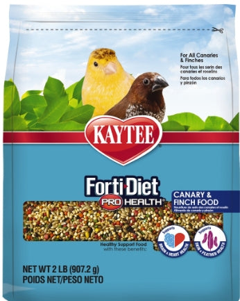 2 lb Kaytee Forti Diet Pro Health Canary and Finch Food