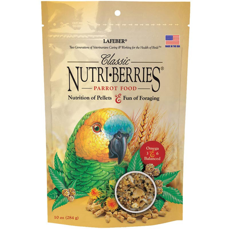 10 oz Lafeber Classic Nutri-Berries Parrot Food