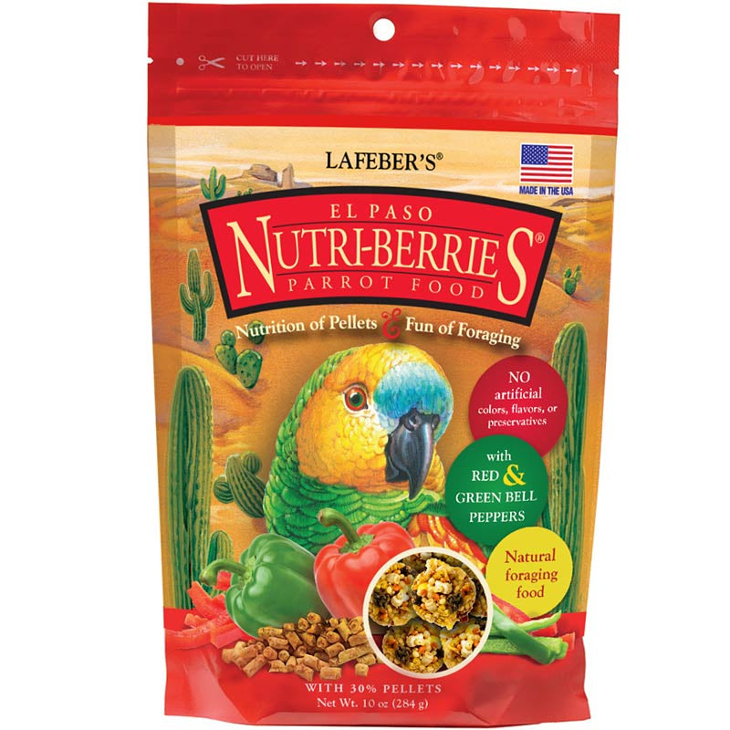 10 oz Lafeber El Paso Nutri-Berries Parrot Food