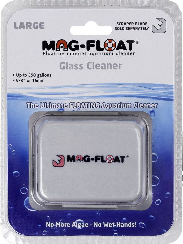 Large - 1 count Mag Float Floating Aquarium Cleaner Glass Aquariums