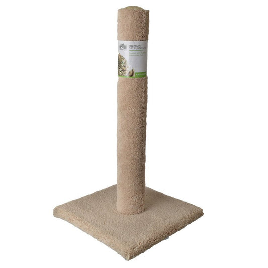 32" tall North American Urban Cat Cat Scratching Post Carpet