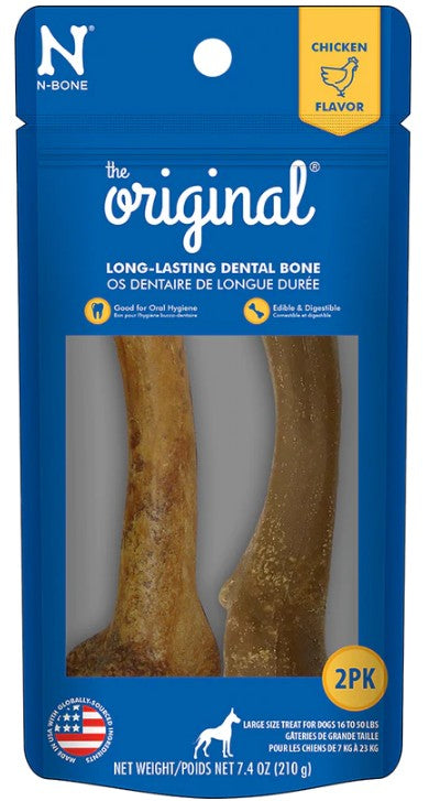 2 count N-Bone The Original Chew Bone Chicken Large