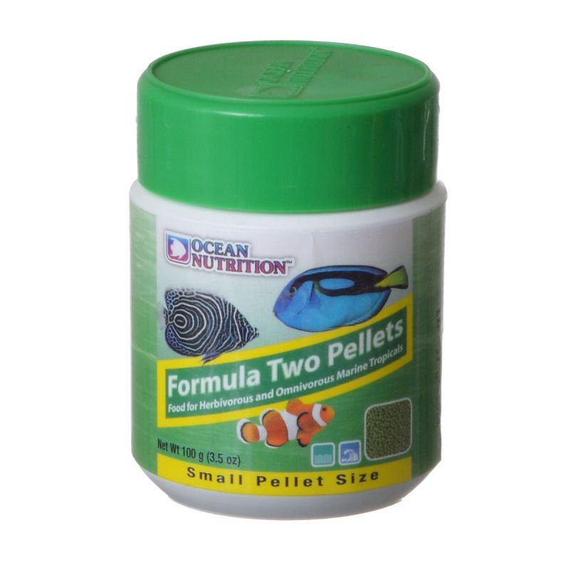 3.5 oz Ocean Nutrition Formula Two Marine Pellets Small