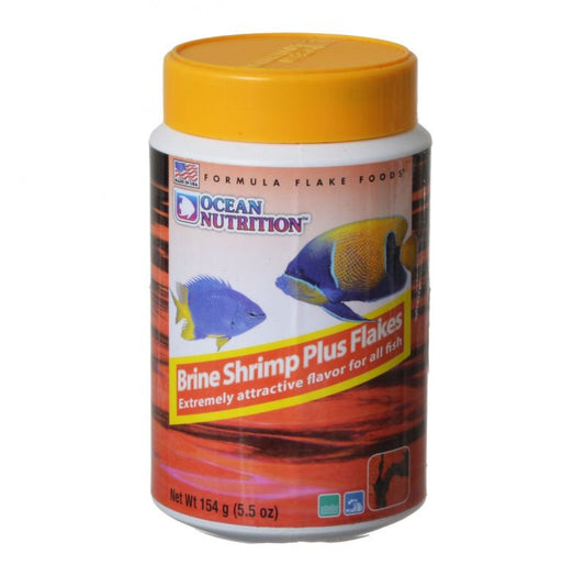 5.3 oz Ocean Nutrition Brine Shrimp Plus Flakes