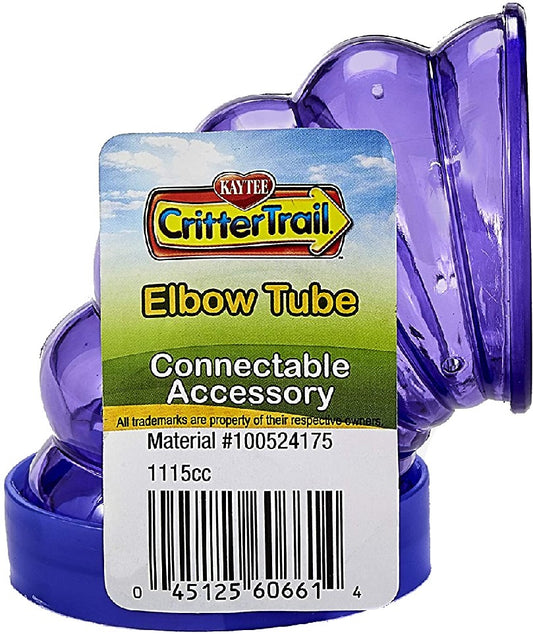 1 count Kaytee Crittertrail Fun-Nel Tube Elbow