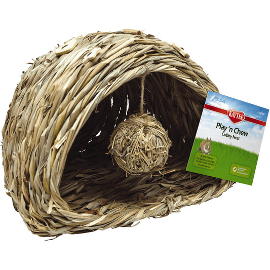 Large - 1 count Kaytee Play 'n Chew Cubby Nest