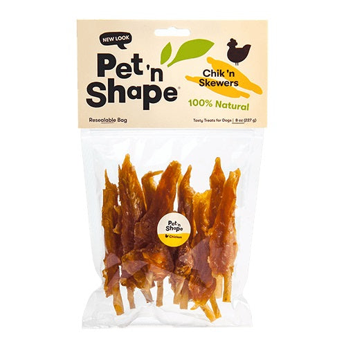 8 oz Pet n Shape Chik n Skewers Dog Treats