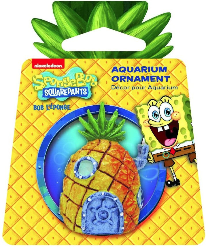 1 count Penn Plax SpongeBob Square Pants Mini Pineapple Ornament