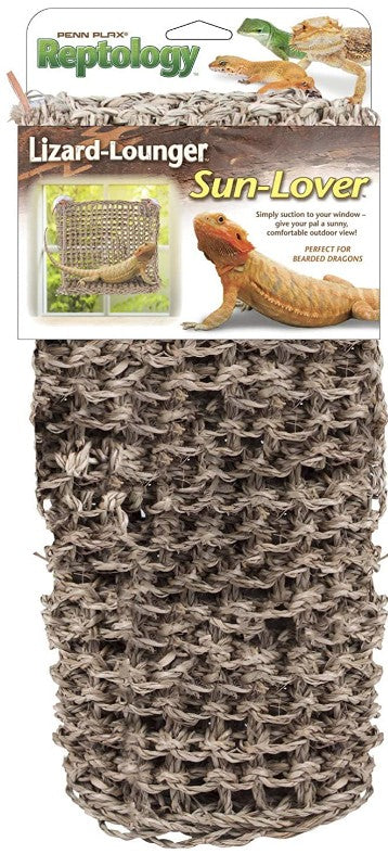 1 count Reptology Lizard-Lounger Sun-Lover Window Perch