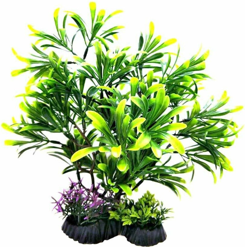 1 count Penn Plax Bonsai Plant Green Aquarium Decoration