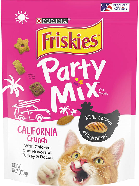 6 oz Friskies Party Mix Crunch Treats California Crunch