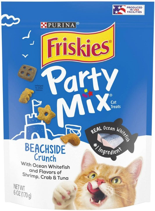 6 oz Friskies Party Mix Crunch Treats Beachside Crunch