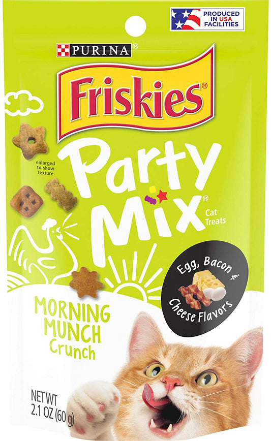 2.1 oz Friskies Party Mix Crunch Treats Morning Munch