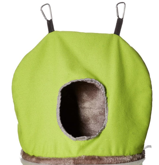 1 count Prevue Fleece Bird Snuggle Sack Jumbo Bird Nest