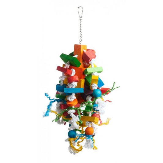 1 count Prevue Bodacious Bites Wizard Bird Toy