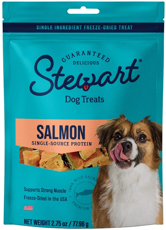 2.75 oz Stewart Freeze Dried Wild Salmon Treats