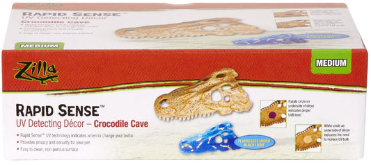 Medium - 1 count Zilla Rapid Sense Decor Crocodile Skull