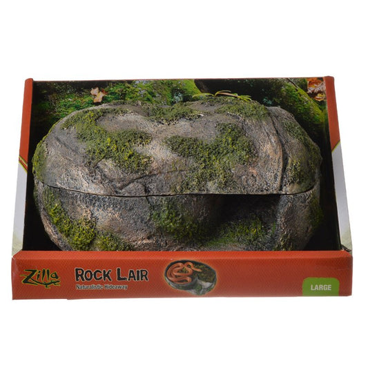 Large - 1 count Zilla Rock Lair Naturalistic Hideaway for Reptiles